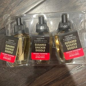 Bath and body works Wildflowers refills new sugar snicker doodle